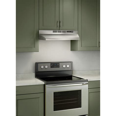 30 in ducted under cabinet range hood in stainless steel|best 30 inch under cabinet range hood.